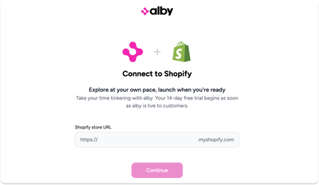 Connect to shopify